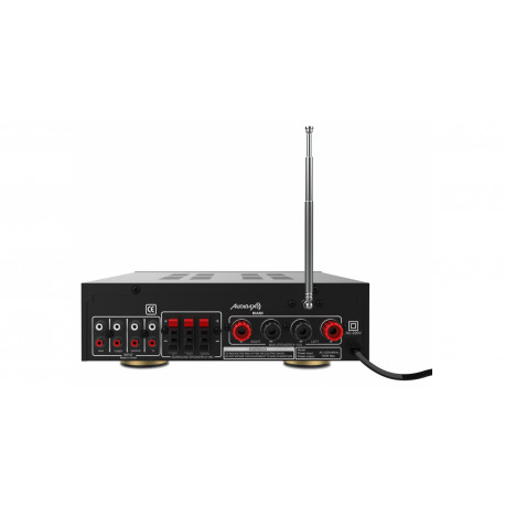 Amplificator cu mp3 playe, tuner FM si BT Audibax Kansas Black