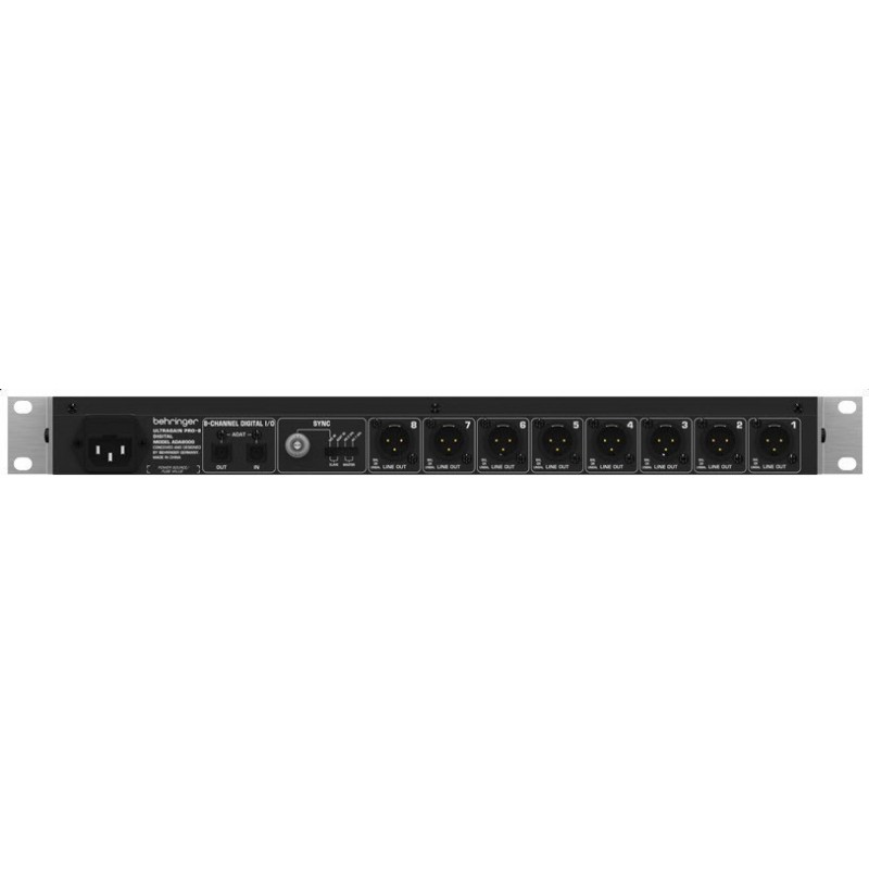 Interfata AD/DA ADAT DDX3216 Behringer ADA8000