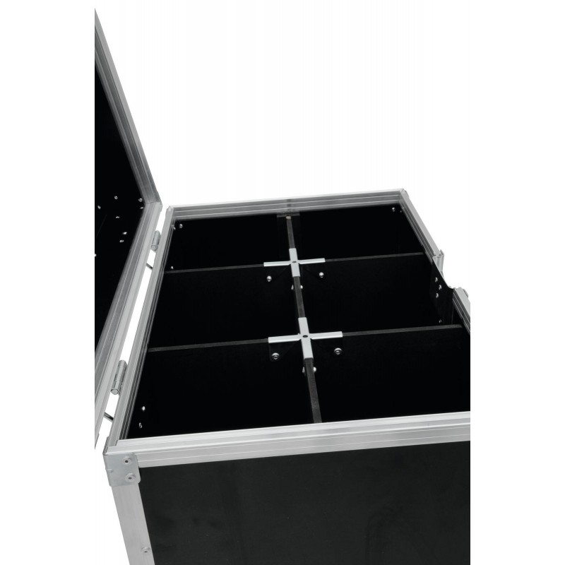 Flightcase pentru 6 stand-uri microfon, Roadinger 31000421