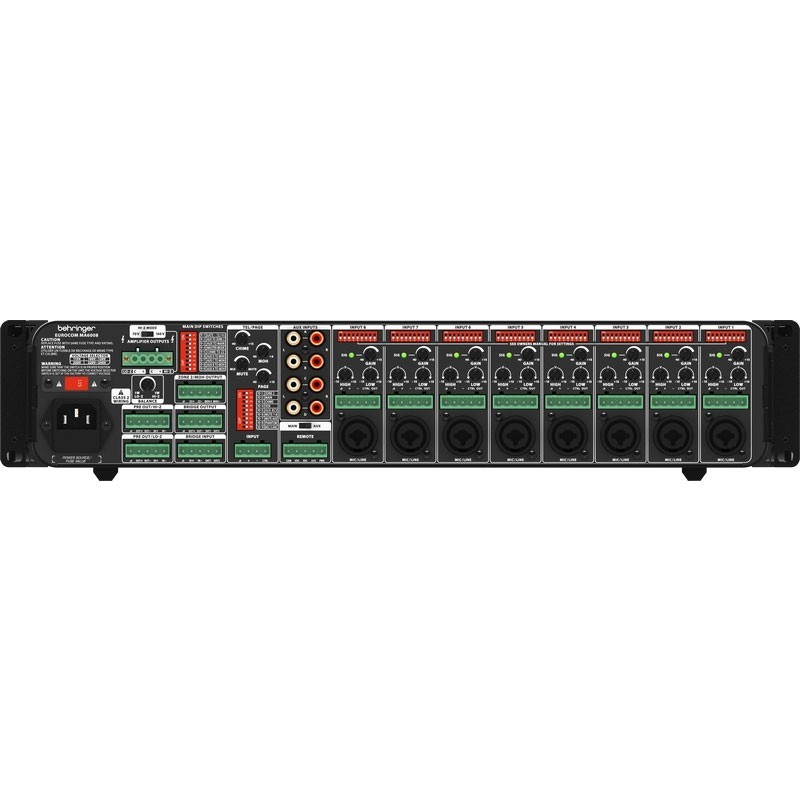 Amplificator/mixer audio Behringer Eurocom MA6008