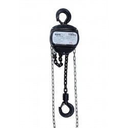 Lant de ridicare (inaltime ridicare 10 m, 1500 Kg/max), negru, Eurolite Chain hoist 10M/1.5T (58000121)