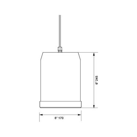 Boxa suspendabila 100V Omnitronic WP-15W