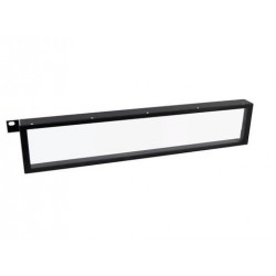 Capacul frontal metalic / transparent 1U pentru rack Omnitronic