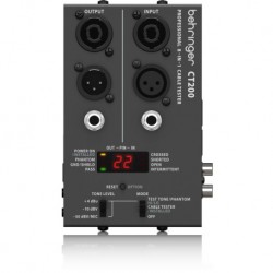 Aparat pentru Testat Cabluri echipate Behringer CT200