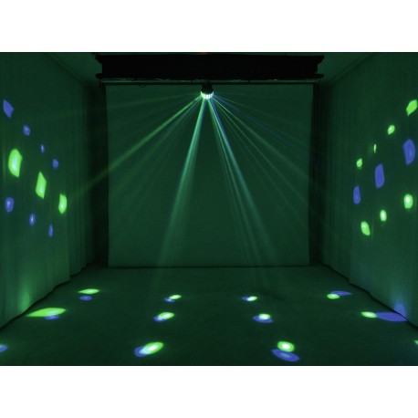 Efect lumini beam cu LED, Eurolite LED Mini D-6 Hybrid Beam Effect