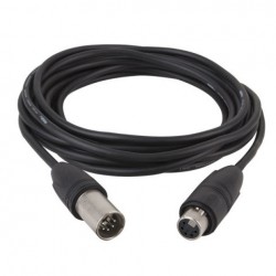 Cablu DMX, XLR tata la XLR mama, 5 pini, Neutrik, 20 m XX HD, DAP-Audio FL-8320-20m