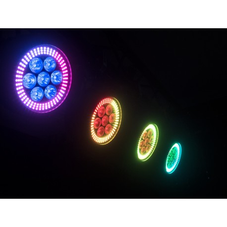 Proiector LED slim, FutureLight PRO Slim PAR-7 Hypno HCL (51842548)