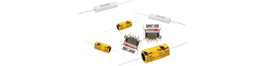 Accesorii filtre: rezistente, condensatoare, transformatoare